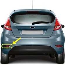 Trendexa Arka Tampon Sol Reflektör Sis Farı 8A6115K273AD Ford Fiesta ile Uyumlu 2009-2012