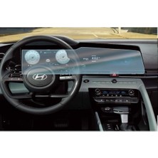 Trendexa Hyundai Elantra ile Uyumlu Dijital Gösterge ve Multimedya Ekran Koruyucu