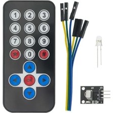 Trendexa Alkatronik Ir Alıcı Verici Kumanda Seti Kızıl Ötesi Kablosuz Uzaktan Alıcı Verici KY-022 Receiver Tv Uydu Klima
