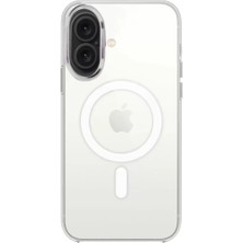 TeknoKapsül Apple Iphone 16 Plus Kılıf Pc Real Magsafe Kapak - Şeffaf
