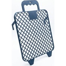 Trendexa Plastik Boya Izgarası 25X30 Cm, Kova Tipi Boya Rulosu Süzme Izgarası, Saplı ve Askılı Pratik Boya Aksesuarı