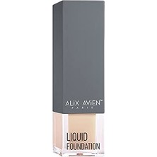 Trendexa Güneş Koruyucu SPF35+ Nemlendirici Etkili Kremsi Likit Fondöten - Liquid Foundation 301 Soft Ivory