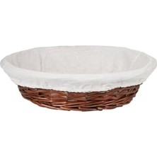 Trendexa Hasır Oval Açıkbüfe Sepeti 55 Cm, (ESO-55R)