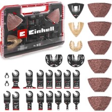 Trendexa 70 Parça Multi-Tool Seti, Dalma ve Yarım Daire Testere Bıçakları, Delta Raspa, Taban Plakası, Zımpara Kağıdı, Dremel Adaptörü
