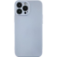 TeknoKapsül Apple Iphone 13 Pro Max Kılıf Nano Içi Kadife Silikon - Sky Blue
