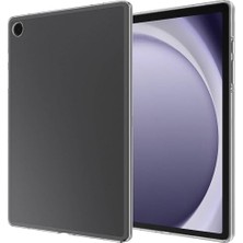 Trendexa Galaxy Tab A9 Uyumlu Renksiz Süper Silikon Tablet Kılıfı