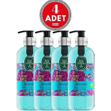 Trendexa Doğal Zeytinyağlı Okyanus Sıvı Sabun 500 ml x 4 Adet