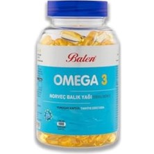 Trendexa Omega 3 Norveç Balık Yağı (Trigliserid) 1380 MG*100 Yumuşak Kapsül