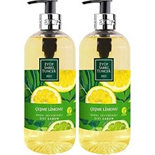 Trendexa Doğal Zeytinyağlı Sıvı Sabun Çeşme Limonu 500 ml x 2 Adet