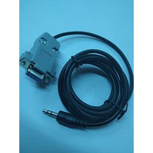 Trendexa 9 Pin Dişi - 3.5 mm Stereo RS-232 Seri Yazılım Kablosu, 1.5 Metre