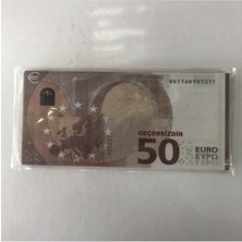 Trendexa Oyuncak Sahte Kağıt Para, 48 Adet, 50 Euro