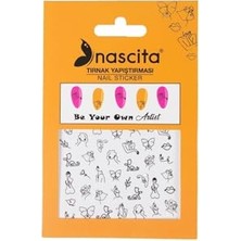 Trendexa Tırnak Sticker Yapıştırması NASSTICKER0002