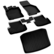 Trendexa Seat Ateca 4x4 ile Uyumlu 4d Paspas ve 3D Bagaj Havuzu 2017 ve Üstü