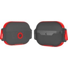 Trendexa Kılıf, Apple ile Uyumlu Airpods 3. Nesil Airbag 34 Darbelere Karşı Dayanıklı Kırmızı