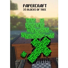 Trendexa Papercraft 35 Ağaç Bloğu