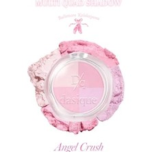 Trendexa 02 Angel Crush Işıltılı 4'lü Far Paleti, Yumuşak Yapılı ve Dökülme Yapmayan
