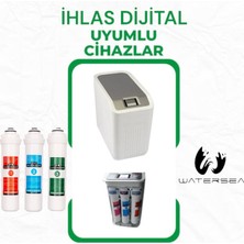 Ihlas Aura Cebilon Unique Dijital Su Arıtma Cihazı Uyumlu 5'li Komple Tak Çevir Filtre Seti