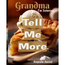 Trendexa Büyükanne Anı Günlüğü, 8X10 Keepsake Journal