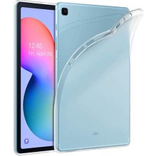 Trendexa Galaxy ile Uyumlu Tab A7 10.4 T500 2020 Tablet Süper Silikon Kılıf Renksiz