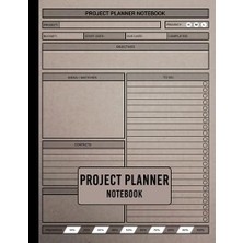 Trendexa Proje Planlama Defteri: Küçük Işletmeler Için Kontrol Listeli Proje ve Görev Yönetimi (105 Pages, A4)
