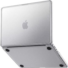 Trendexa MacBook Air M5/m4/m3/m2 13.6 Inç Uyumlu Mat, Köşe Korumalı Şeffaf Kılıf, 2026/2025/2024/2023/2022, A3449 - A3240 - A3113 - A2681