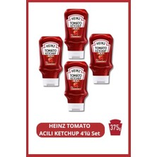 Trendexa Tomato Acılı Ketchup 375G 4'lü Set