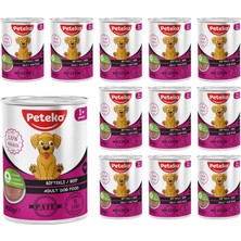 Trendexa Yetişkin Köpekler Için Biftekli Pate Yaş Mama, 400 G x 12 Adet