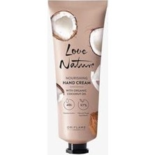 Trendexa Love Nature Organik Hindistan Cevizi Yağı Içeren Nemlendirici El Kremi 75 ml TYC00709484143