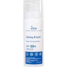 Trendexa New Generation Güneş Kremi SPF50+ (60 Ml), Hafif Yapılı ve Mat Bitişli Vegan Güneş Kremi