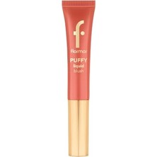 Trendexa Puffy Liquid Sünger Aplikatörlü, Nemlendirici Etkili Parlak Bitişli Likit Allık