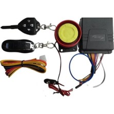 Trendexa Motosiklet Alarm ve Çalıştırma Seti Uzaktan Kumanda Alarm Sistemi Pil Destekli