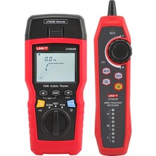 Trendexa UT685B Kit Tdr Cable Tester Pair Coaxial Poe Network Cable Length Sequence Detector RJ11 RJ45 Plug Adapter Digital Meter