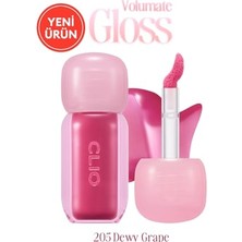 Trendexa Pigmentli, Parlak Bitişli Dolgunlaştırıcı Lip Gloss Volumate Gloss 205 Dewy Grape