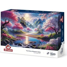 Trendexa Kiraz Çiçeği Vadisi 1500 Parça Puzzle