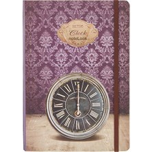Trendexa Retro Temalı B5 Çizgili Defter