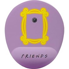 Trendexa Friends Çerçeve Baskılı Bilek Destekli Mouse Pad