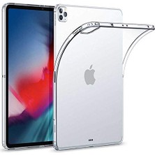 Trendexa iPad Pro 11 3. Nesil ile Uyumlu Tablet Hibrit Silikon Case A2377 A2459 A2301 A2460 Renksiz