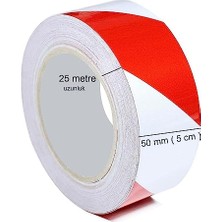 Trendexa Yer Işaretleme Bandı Pvc Emniyet Zemin Ikaz Bant 50 mm x 25 mt