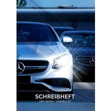 Trendexa Schreıbheft Defter, 100 Seiten, Lineatur 27, Dın A4, Çizgili
