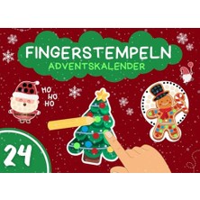 Trendexa Fingerstempeln Adventskalender Ab 2 Jahren: Von Weihnachtlichen Schneeflocken Bis Rentieren; Fingerstempeln, Malen & Basteln! | Der Farbenfrohe Bastel-Adventskalender Für Jungen Und Mädchen