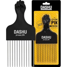 Trendexa Hacim Kazandıran Geniş Aralıklı Metal Dişli Saç Şekillendirme Tarağı Classic Styling Pik
