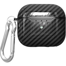 Trendexa Apple Airpods 4 ile Uyumlu Airbag 05 Silikon Kılıf Siyah