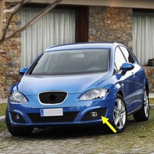 Trendexa Ön Tampon Sol Sis Farı Kapağı 1P0853665G Seat Leon 2 ile Uyumlu 2010-2012
