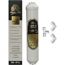 Trendexa Filtre, Su Arıtma Cihazı Alkali B12 Ph 8+ (Tüm Cihazlarla Uyumludur)