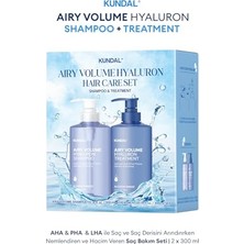 Trendexa Arındıran; Nemlendiren, Hacim Veren Saç Bakım Seti Airy Volume Hyaluron Shampoo + Treatment