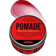 Trendexa Klasik Aşırı Kırmızı Pomad, 3.5oz, Saç Şekillendirme Için Güçlü Tutuş ve Yüksek Parlaklık