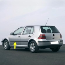 Trendexa Vw Golf 4 1998-2004 Sol Ön Kapı Çıtası, Siyah Plastik 1J4853515J