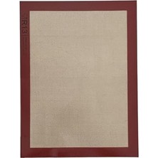 Trendexa Yanmaz Yapışmaz Silikon Pişirme Matı; Fırın Altlığı, 30X40 Cm, 116 G, 0.75 mm Kalınlık, Yıkanabilir, 220 Derece Isıya Dayanıklı