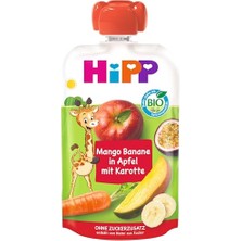 Trendexa Organik Havuçlu Karışık Meyve Püresi 100 G