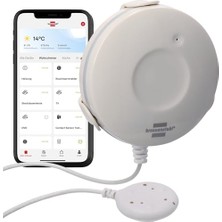 Trendexa Zigbee Serisi IP68 Su Dedektörü, 115 cm Kablolu